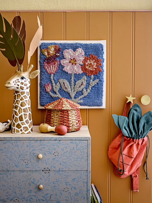 Totte Bag, Orange, Linen