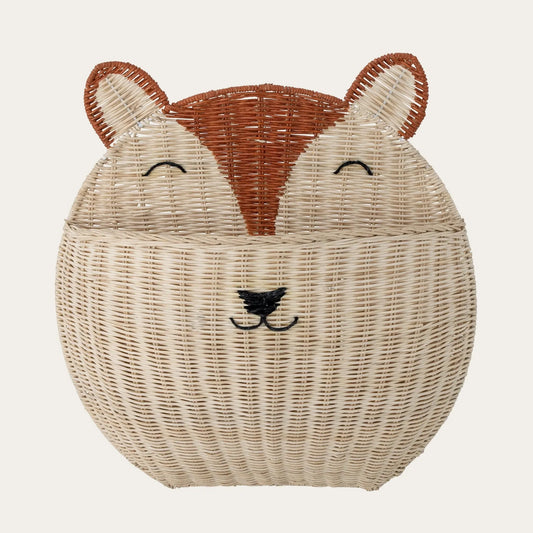 Gerti Wall Basket, Nature, Rattan