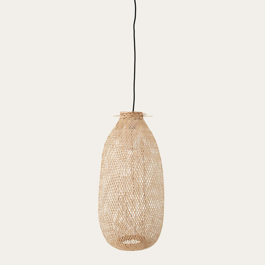 Evert Pendant Lamp, Nature, Bamboo