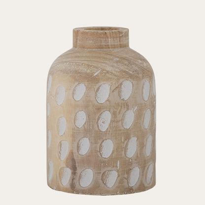 Pon Deco Vase, Nature, Paulownia