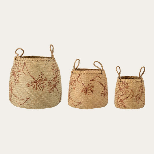 Molli Basket, Nature, Seagrass
