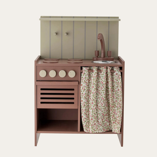 Pippi Mini Stove, Brown, FSC®100%, MDF