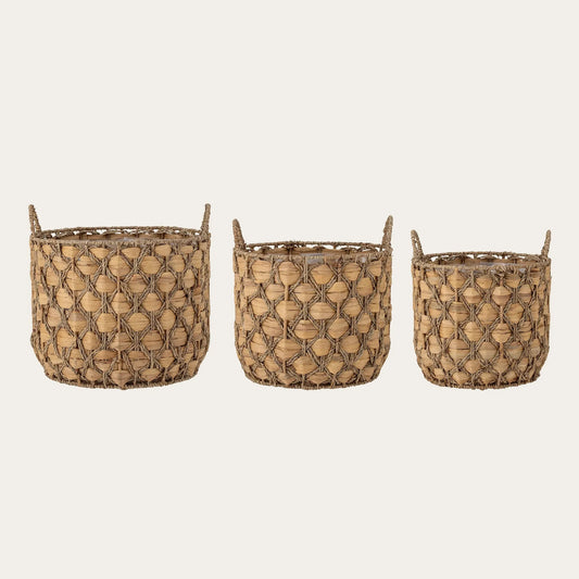Joleen Basket, Nature, Water Hyacinth