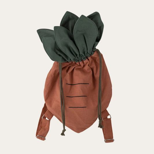 Totte Bag, Orange, Linen