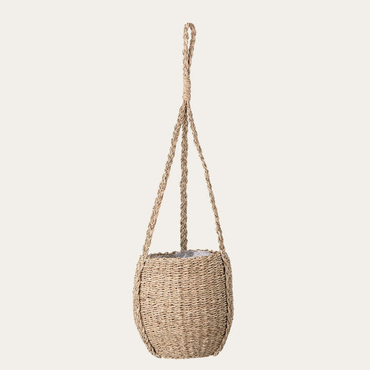 Rockie Flowerpot, Hanging, Nature, Seagrass