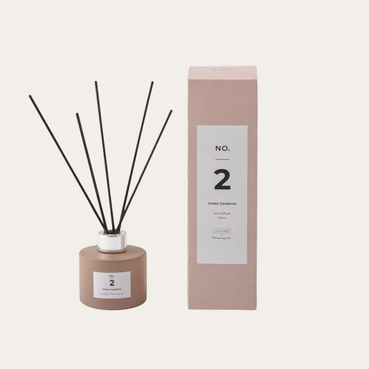 NO.2-Green Gardenia Scent Diffuser, Rose, Liquid