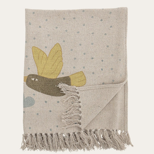 Alois Throw, Nature, Recycled Cotton