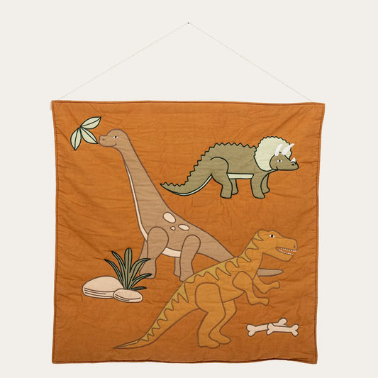Isak Wall Decor, Brown, Cotton