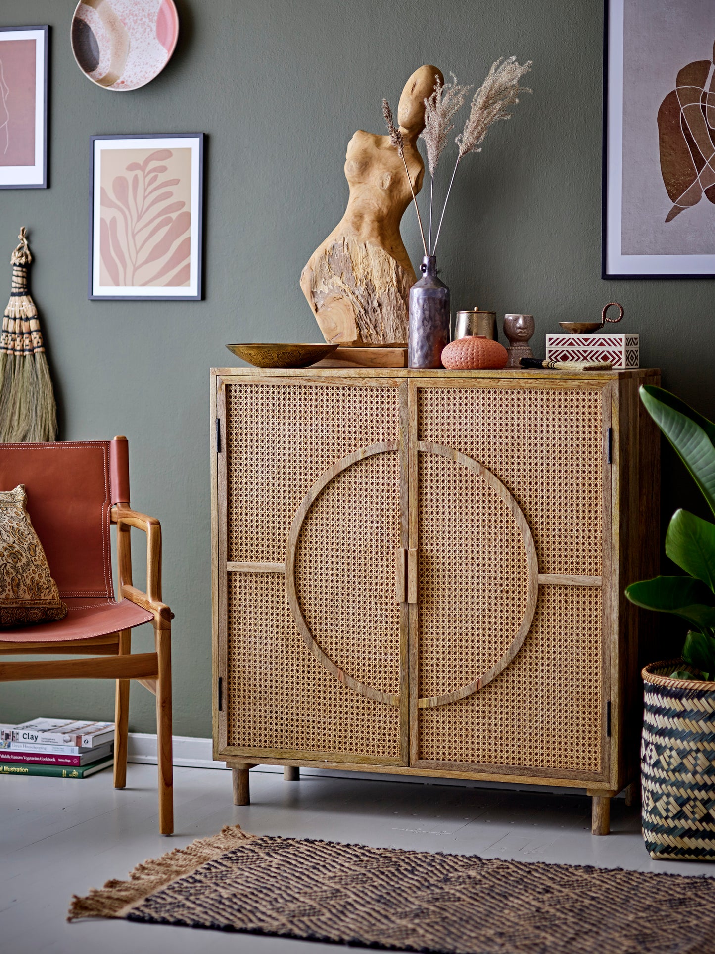 Jomo Basket, Black, Bamboo