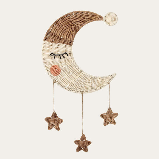 Moony Mobile, Nature, Rattan