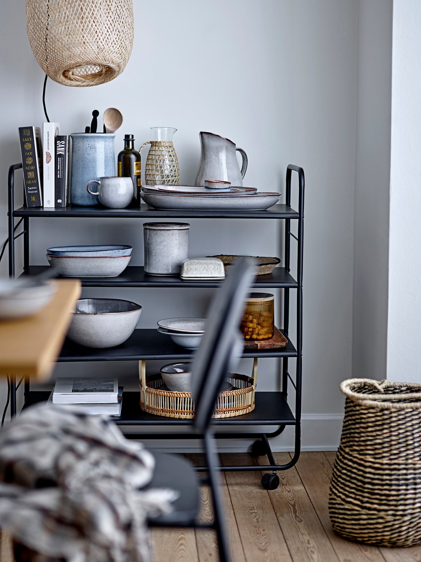 Salle Serving Tray, Nature, Bamboo