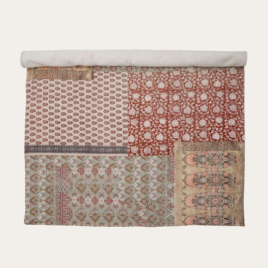 Ysolde Rug, Red, Cotton