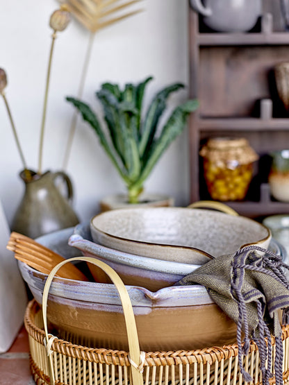 Salle Serving Tray, Nature, Bamboo
