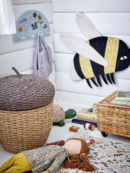 Tibbe Wall Decor, Black, Cotton