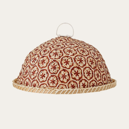 Niel Food Cover, Red, Bamboo