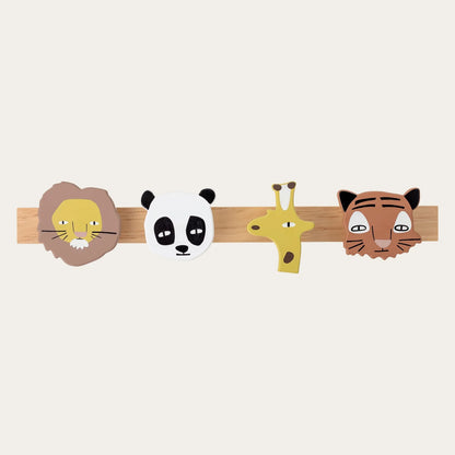 Sade Coat Rack, Brown, FSC®100%, MDF