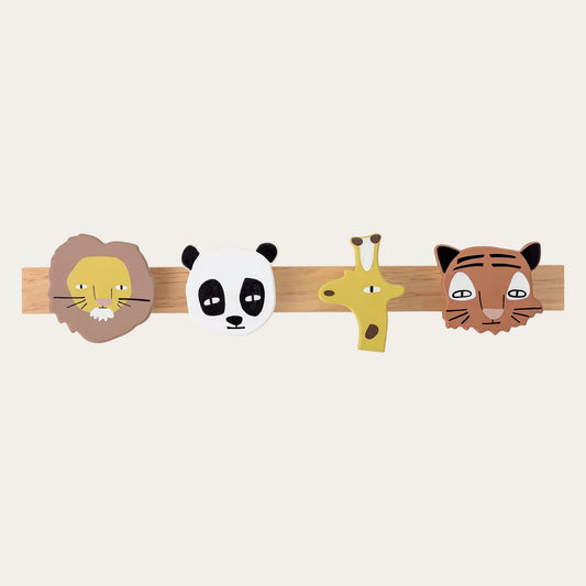 Sade Coat Rack, Brown, FSC®100%, MDF