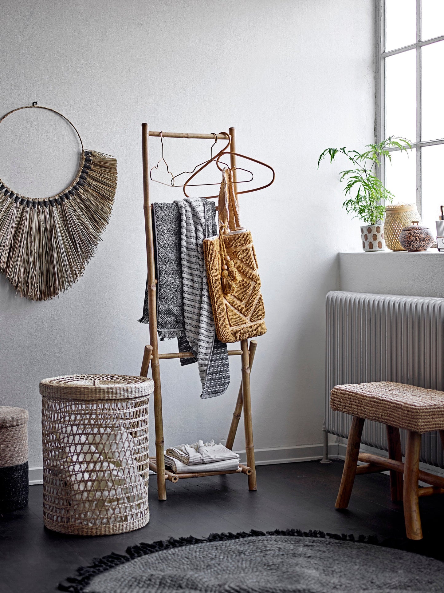 Arch Hanger, Nature, Rattan