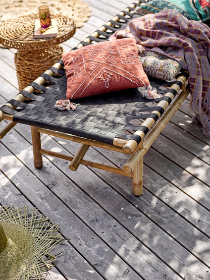 Camo Side Table, Nature, Water Hyacinth