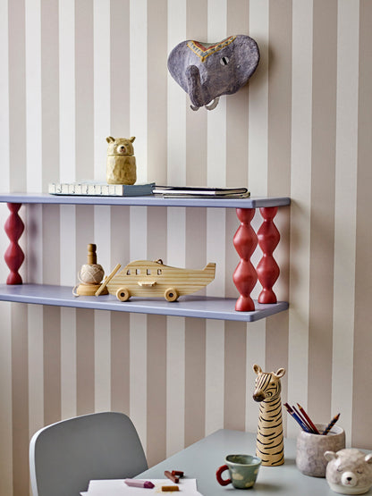 Elli Wall Decor, Grey, Paper Mache