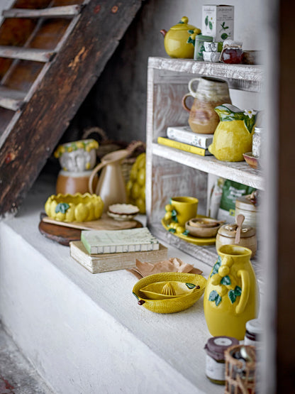 Limone Jug, Yellow, Stoneware