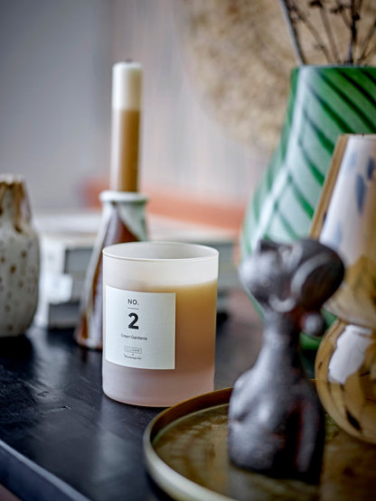NO.2-Green Gardenia Scent Candle, Rose, Wax