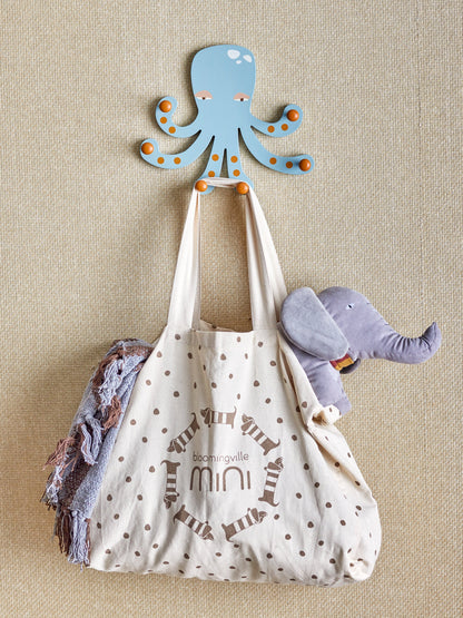 Oswall Coat Rack, Blue, Lotus